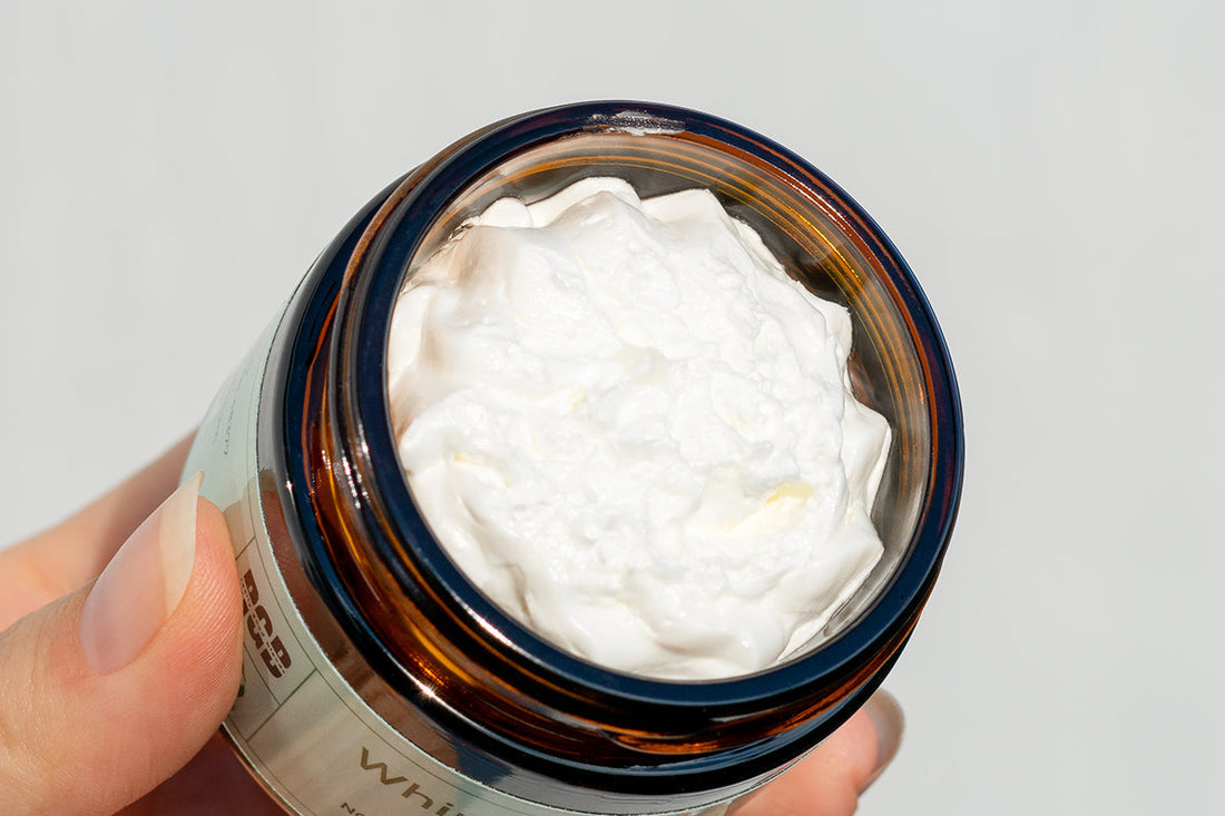 Whipped tallow balm – nourishing unscented face and body cream for deep hydration and skin repair