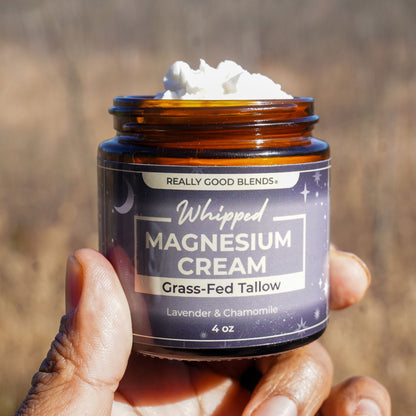 Magnesium Cream (Lavender & Chamomile) - 4 oz