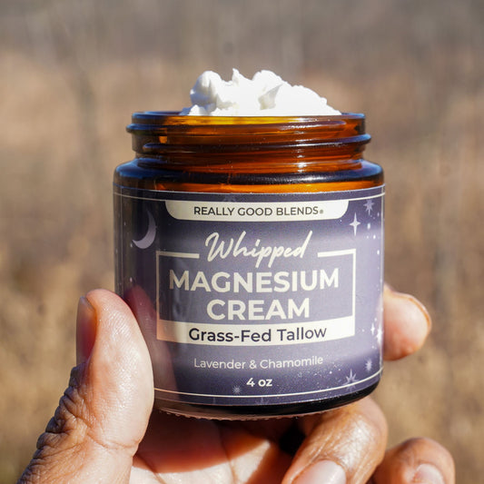 Magnesium Cream (Lavender & Chamomile) - 4 oz
