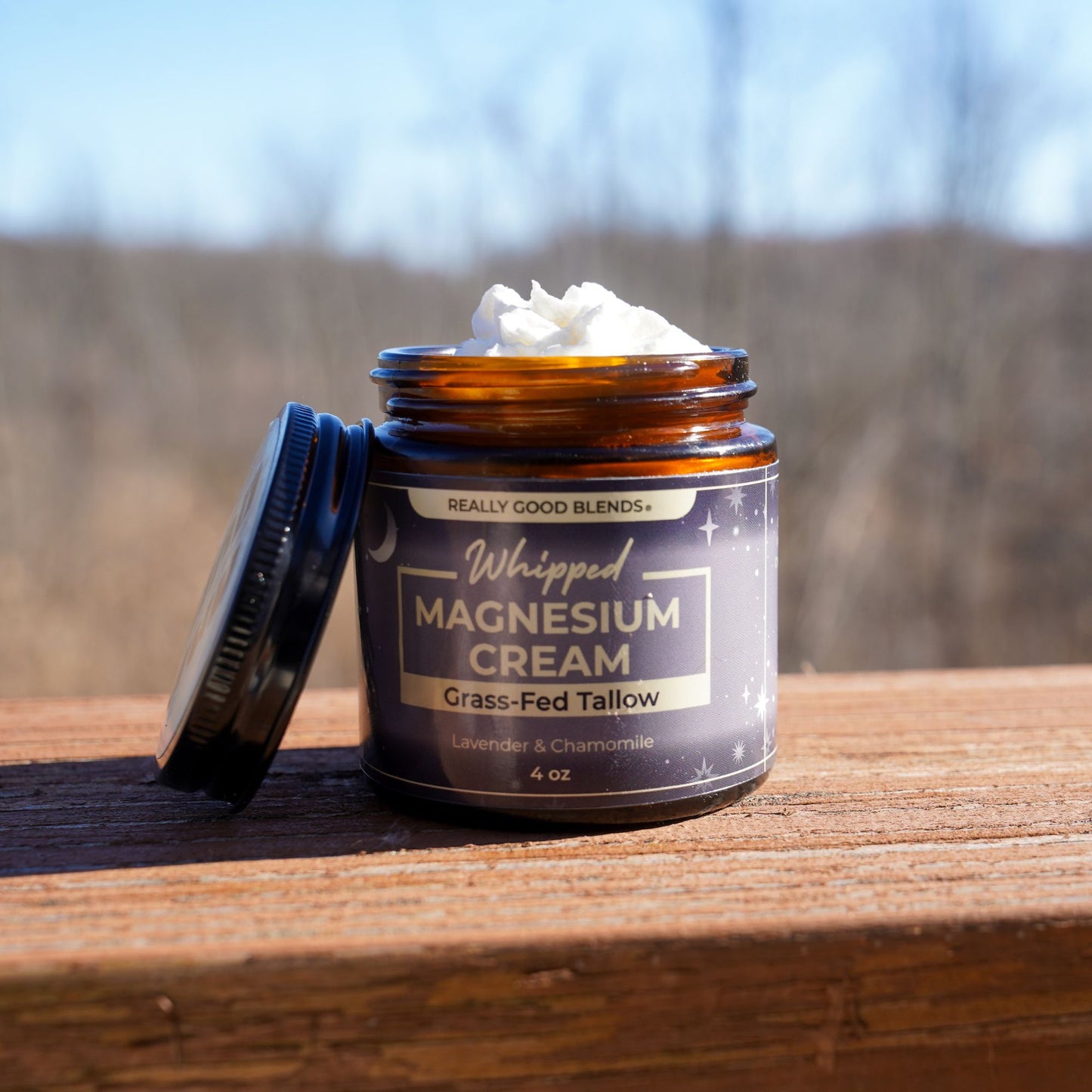 Magnesium Cream (Lavender & Chamomile) - 4 oz