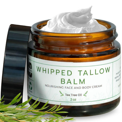 Whipped Tallow Balm (Tea Tree) - 2 oz