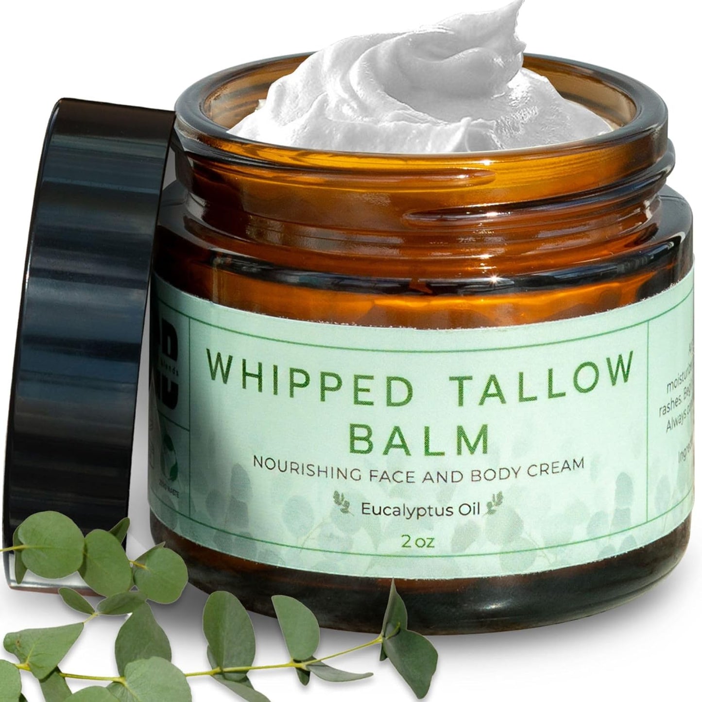 Whipped Tallow Balm (Eucalyptus) - 2 oz