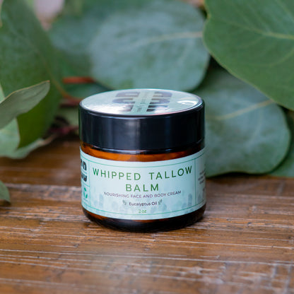 Whipped Tallow Balm (Eucalyptus) - 2 oz