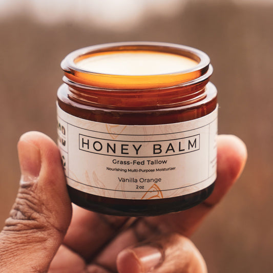 Tallow and Honey Balm (Vanilla Orange) - 2 oz