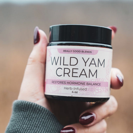 Wild Yam Tallow Cream by Really Good Blends – Nourishing, hormone-supporting moisturizer for soft, healthy skin