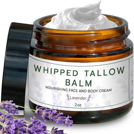Tallow Balm - Body & Face Moisturizer (Lavender) - 2 oz